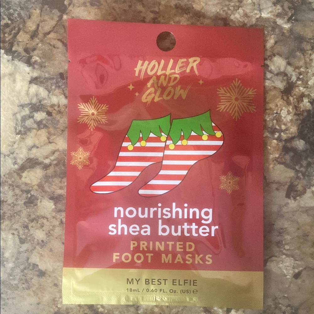 Holler and Glow Nourishing Shea Butter Foot Masks NWT